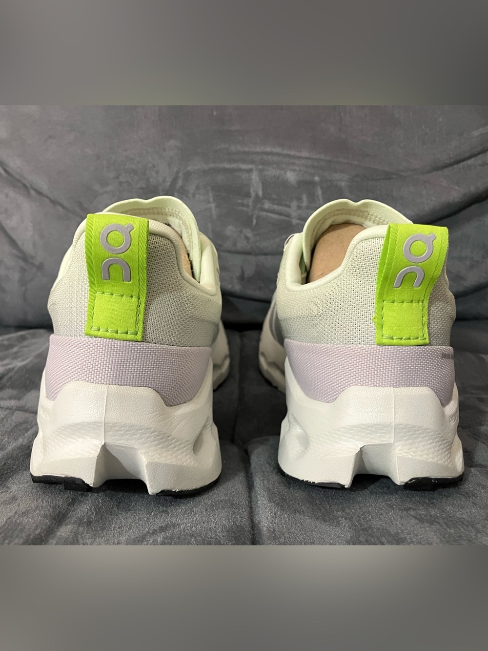 ON Running Cloudsurfer Trail Waterproof Women’s 6.5 Shoes Lime/Mineral WP - Picture 4 of 6